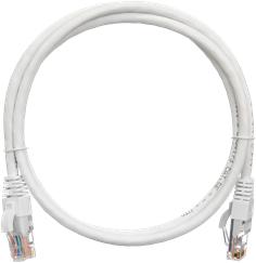 NIKOMAX - UTP Cat5e LSZH patch kábel 1m - NMC-PC4UD55B-010-C-WT (NMC-PC4UD55B-010-C-WT)