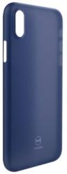 Mcdodo Protectie spate Mcdodo Ultra Slim Air pentru iPhone X, 0.3mm (Transparent/Albastru) (PC-3393)