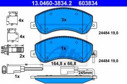 ATE set placute frana, frana disc ATE 13.0460-3834.2 (13.0460-3834.2)