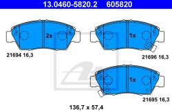 ATE set placute frana, frana disc ATE 13.0460-5820.2 (13.0460-5820.2)