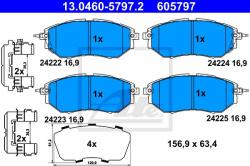 ATE set placute frana, frana disc ATE 13.0460-5797.2 (13.0460-5797.2)