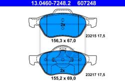 ATE set placute frana, frana disc ATE 13.0460-7248.2 - automobilus