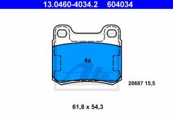 ATE set placute frana, frana disc ATE 13.0460-4034.2 - automobilus