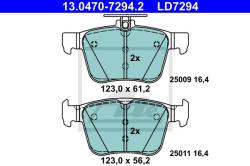 ATE set placute frana, frana disc ATE Ceramic 13.0470-7294.2 (13.0470-7294.2)