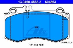 ATE set placute frana, frana disc ATE 13.0460-4863.2 (13.0460-4863.2)
