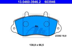 ATE set placute frana, frana disc ATE 13.0460-3946.2 (13.0460-3946.2)