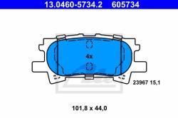 ATE set placute frana, frana disc ATE 13.0460-5734.2 (13.0460-5734.2)