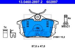 ATE set placute frana, frana disc ATE 13.0460-2897.2 (13.0460-2897.2)