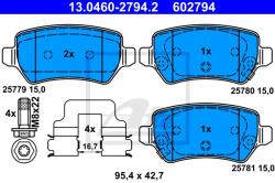 ATE set placute frana, frana disc ATE 13.0460-2794.2 (13.0460-2794.2)
