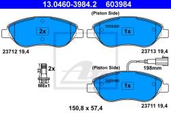 ATE set placute frana, frana disc ATE 13.0460-3984.2 (13.0460-3984.2)