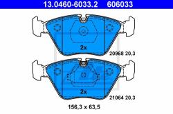 ATE set placute frana, frana disc ATE 13.0460-6033.2 (13.0460-6033.2)