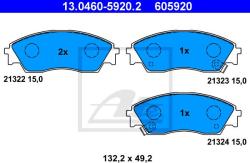 ATE set placute frana, frana disc ATE 13.0460-5920.2 (13.0460-5920.2)