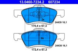 ATE set placute frana, frana disc ATE 13.0460-7234.2 - automobilus