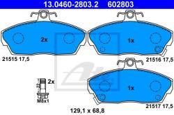 ATE set placute frana, frana disc ATE 13.0460-2803.2 (13.0460-2803.2)