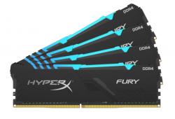 Kingston HyperX FURY RGB 128GB (4x32GB) DDR4 3200MHz HX432C16FB3AK4/128