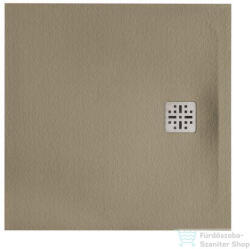 MARMY DOLOMITE - 80x80 Zuhanytálca Gucci Latte (80_7638_80_80_56)