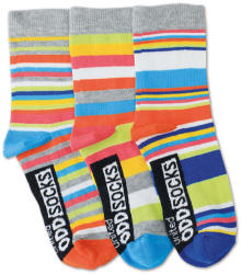 United Oddsocks Șosete desperecheate, set 3 bucăți șosete, model Rainbow colours