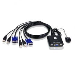 ATEN CS22U : : KVM Switch, 2x 1, USB (CS22U)