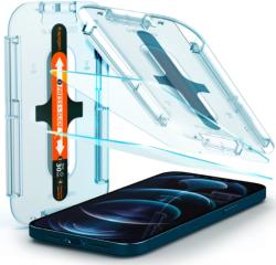 Spigen Glas. tR SLIM EZ Fit Apple iPhone 12 Pro Max Edzett üveg kijelzővédő (2db) (AGL01791)