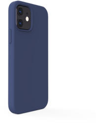 Lemontti Husa iPhone 12 Mini Lemontti Liquid Silicon Dark Blue (LEMCLSXIIMDB)