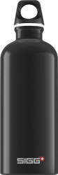 SIGG Traveller Water Bottle Black - Svájci Fémkulacs - Fekete - 1000 ml