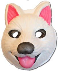  Kölyök tigris álarc, polifoam