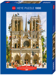 Heye Puzzle Heye din 1000 de piese - Sa traiasca Notre Dame! , Jean-Jaques Loup (29905)