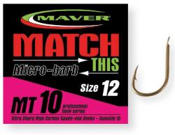 Maver Carlige Maver Match This MT10, bronz, Nr. 18, 10 buc/plic (G848)