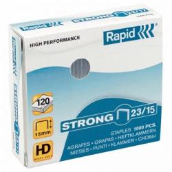 RAPID Capse RAPID Strong 23/15, 1000 buc/cutie - pentru 80-120 coli (RA-24870200) - ihtis