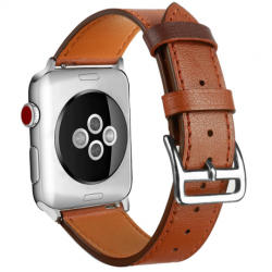 BSTRAP Leather Rome curea pentru Apple Watch 38/40/41mm, Brown (SAP002C03)