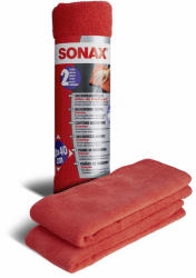 SONAX Set 2 lavete microfibre exterior SONAX 40x40cm (04162410)