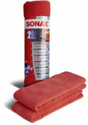 SONAX Set 2 lavete microfibre exterior SONAX 40x40cm