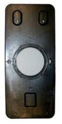 Unitruck Tükörlap Iveco-hoz 440x200mm műanyag gyűrűs régi