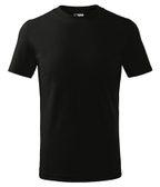 MALFINI Classic Gyermek póló - Fekete | 110 cm (4 éves) (1000108)