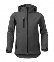 MALFINI Gyerek softshell dzseki Performance - Acélszürke | 134 cm (8 éves) (5353610)
