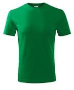 MALFINI Classic New Gyermek póló - Középzöld | 146 cm (10 éves) (1351611)