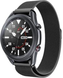 Samsung Galaxy Watch 3 (45 mm) - mágneses fekete fémszíj