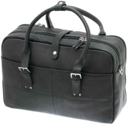 DAVIDTS Geanta multifinctionala Davidts Leyden, piele naturala, neagra, 42x28x13 cm (A450239-01A) Geanta, rucsac laptop