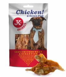 JK ANIMALS Snack Csirke és Hal Csíkok 80g 44962