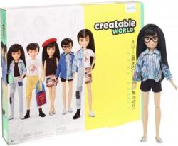 Mattel CREATABLE WORLD Papusa customizabila bruneta GGG54 Papusa Barbie
