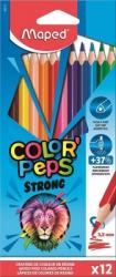 Maped Creioane colorate Colors Peps Strong 12 culori/set Maped 862712 (862712)