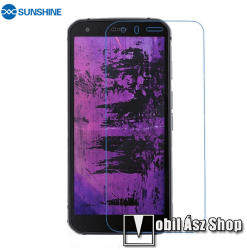 SUNSHINE Hydrogel TPU képernyővédő fólia - Ultra Clear, ÖNREGENERÁLÓ! - 1db, TOKBARÁT - CAT S62 Pro