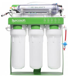 Ecosoft Purificator cu osmoza inversa cu pompa booster si cadru metalic Ecosoft P URE Balance Filtru de apa bucatarie si accesorii