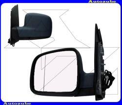 VW CADDY 3 2004.02-2009.12 /2K/ Visszapillantó tükör bal, elektromos, fűthető-aszférikus tükörlappal, fényezhető borítással P9575515E