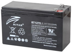 Ritar Acumulator stationar plumb acid RITAR 12V 7Ah AGM VRLA (RT1270)