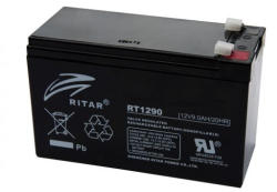 Ritar Acumulator stationar plumb acid RITAR 12V 9Ah AGM VRLA (RT1290)