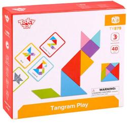 Tooky Toy Tangram fa kirakós (TY879)
