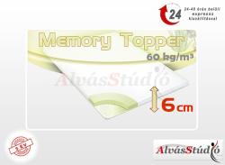 AlvásStúdió Memory Lux fedőmatrac 6 cm magas 140x200 cm - matrac-vilag