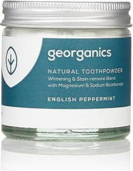 georganics English Peppermint Natural fogmosó por - 60 ml