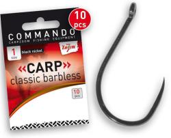 Carp Zoom Carlige Carp Zoom Carp Classic Barbless, Nr. 6, Negru, 10 buc/plic (CZ4732)